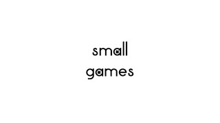 SMALL GAMES IS BACK [upl. by Ressler586]