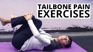 Tailbone Pain Exercises for Coccyx Pain Relief and Muscle Spasm [upl. by Philbin]