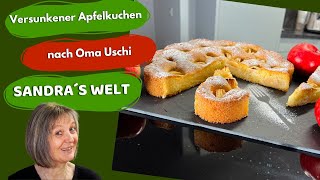 Versunkener Apfelkuchen Genau wie bei meiner Oma [upl. by Alaine820]