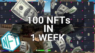 How I Earned 100 NFTs in 1 WEEK  Lightnite [upl. by Nichani162]