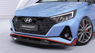 Frontspoiler für Hyundai i20 NㅣCSL588ㅣcsrautomotive [upl. by Nollid774]