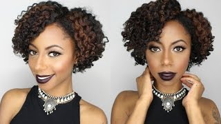 How to colorhighlight natural hair at home Jessica Pettway [upl. by Joella]