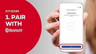 How to setup the STF362WF thermostat via the app [upl. by Tecu]
