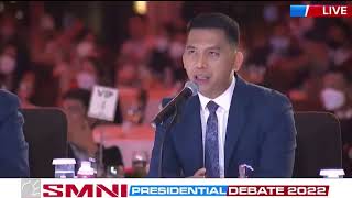 SMNI Presidential Debate 2022 Peace Talks [upl. by Dubois]