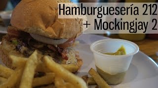 VLOG Hamburguesería 212  Mockingjay 2 [upl. by Hecker272]