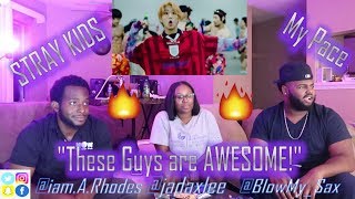 GROUP REACTION TO KPOP  Stray Kids quotMy Pacequot MV  FUNNY REACTION YBC ENT [upl. by Hardigg]