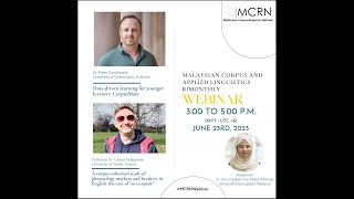 MCRN Webinar 2023 A CorpusInformed Study of Phraseology Markers and Breakers in English [upl. by Otrebla]