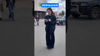 😂😱🤣 shots prank airdrop jennaortega wednesday charlidamelio funny shortsvideo [upl. by Acim]