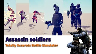 COUNTERTERRORIST vs EVERY UNIT ►Totally Accurate Battle Simulator TABS [upl. by Elamor425]