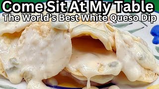 The World’s Best White Queso Dip  Easy to make and tastes delicious Always a crowd favorite [upl. by Gadmann]