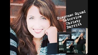 Suspense Squad Interview Christy Barritt [upl. by Zsolway]