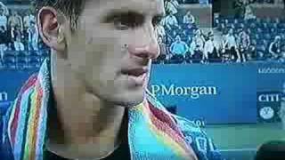 Djokovic gets booed after beating Andy Roddick [upl. by Amberly]