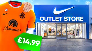 Can you make PROFIT from OUTLET STORE Football Shirts [upl. by Brantley]