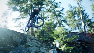 Remy Metailler Shreds Whistlers Trails  RAW [upl. by Anilat]