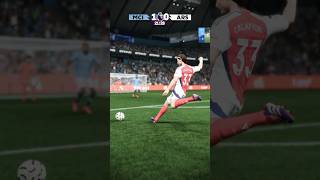 Calafiori’s crazy goal vs Man City recreated in FC25 😍 eafc eafc25 fc25 fut football shorts [upl. by Ernald158]