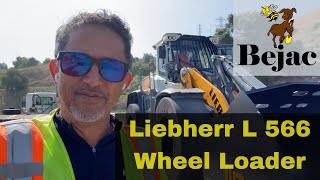 Meet the Liebherr L 566 Wheel Loader  Power and Precision in Action [upl. by Orly572]