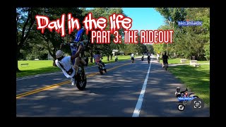 BikeLifeSam2x Day In The Life  The Rideout part 3 [upl. by Anitnuahs]