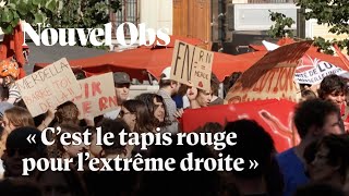 Des milliers de manifestants partout en France pour dire non au RN [upl. by Kentigera]