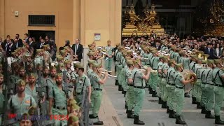 Spain  Easter tradition with the Landing of The Legion at Malaga March 28 2024 TelemediaPress [upl. by Glantz]