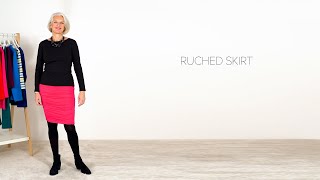 Kettlewell  Ruched Skirt  Product Information [upl. by Glaab]