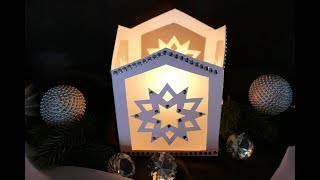 DIY Windlicht basteln – Weihnachtsdeko – christmas decoration – Weihnachtsschmuck [upl. by Ramgad]