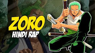 Zoro Hindi Rap  Kaha Hai By Dikz amp domboibeats  Hindi Anime Rap  One Piece AMV [upl. by Onirefez]