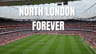 The Loudest North London Forever  The Best Arsenal FC Chant  Arsenal Vs Brighton [upl. by Ema]