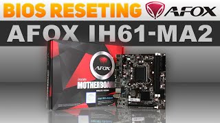 How to Reset the Default BIOS on an Afox IH61MA2 Motherboard [upl. by Maze869]