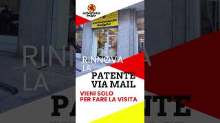 Rinnovo patente B rinnovo patente online niente bollettini vieni solo per la visita medica [upl. by Etteragram]