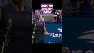 Nadal  Cilic Super Point Us Open [upl. by Bastien]