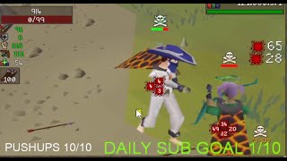 OSRS PURE PKING [upl. by Tiga233]