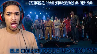 Deitou pra descansar   Reagindo a Cobra Kai  Episódio 10  Season 6 [upl. by Floss788]