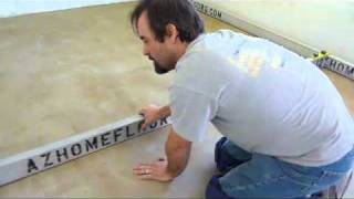 Concrete Too UnLevel For Wood Flooring Expert Concrete Leveling  Phoenix Hardwood Installer [upl. by Obel]