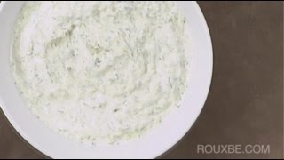 How to Make Tzatziki Sauce Greek yogurt dip [upl. by Etnuaed]