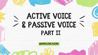 Passive Voice Part 2 [upl. by Teplica]