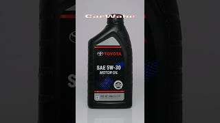 Toyota Motor Oil SAE 5W30  002791QT5W6S  946mL  carwahe [upl. by Myer]