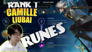 🔴 LiuBai Camille vs Darius  Rank 1 Camille LiuBai Stream [upl. by Cele174]