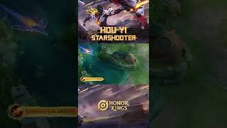 New Skin Hou yi Starshooter Honor of Kings honorofkings hok shorts [upl. by Nnhoj]