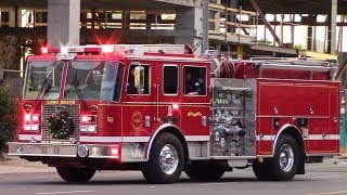 LBFD New Engine 2 amp Decon 1 Responding [upl. by Niu22]