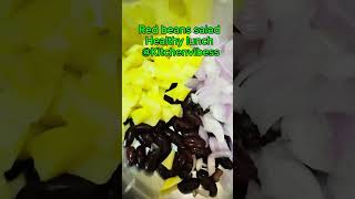 Red beans salad healthy lunchnewkitchenseriesytshortstrendingviralutubevideo​⁠Kitchenvibes [upl. by Rahcir]