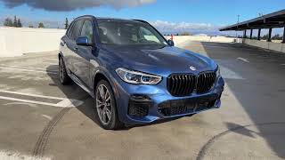 Tour the 2023 X5 M50i in Phytonic Blue  4K [upl. by Ecinahc]