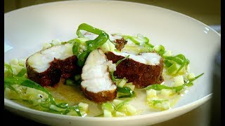 〈拉姆齊上菜〉完美香料安康魚配檸檬酸醋│Spiced Monkfish with Citrus Vinaigrette│Gordon Ramsay [upl. by Docilla]