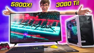 The ULTIMATE RTX 3080 Ti PC Gaming Setup 2021 😲 Ryzen 5900X PC Build w Benchmarks AD [upl. by Delmer819]