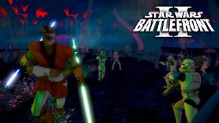 Star Wars Battlefront II  The Battles of the Clone Wars  Umbara  Republic Side  Season 4 [upl. by Ahtrim]