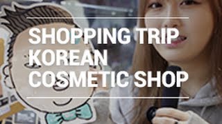 Shopping Trip  Korean Cosmetic Shop quotONLquot 캐스퍼와 쇼핑하기  Wishtrend [upl. by Brindle]