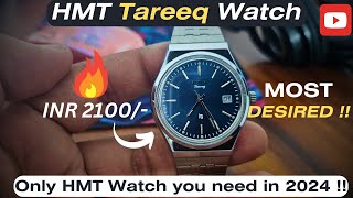 HMT Tareeq Limited Edition Watch review  The only HMT watch you need in 2024 Best HMT Quartz watch [upl. by Dulciana]