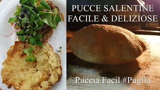 Pucce Salentine Italian traditional recipes pucce Pugliesi [upl. by Latsyrd]