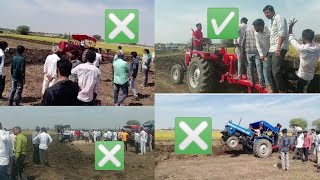 Massey 245 46HP vs mahindra 575 XP vs swaraj 744FE vs sonalika 745 का डेमो 3RMB Plough पर 🚩🚩👌👌 [upl. by Aramak]