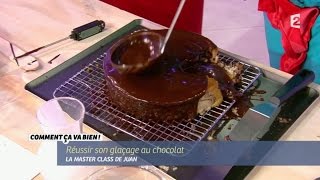 CUISINE Faire un glaçage en chocolat CCVB [upl. by Prochoras]