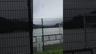 New water polo pitch in Dolgellau [upl. by Ainsley]